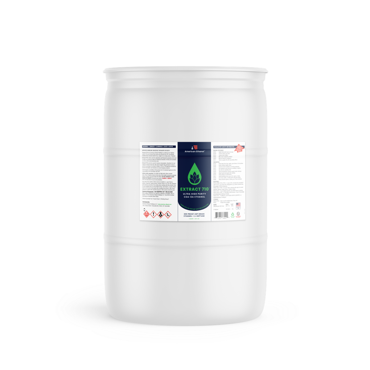 Extract 710 - CDA 12A Completely Denatured Ethanol with n-Heptane