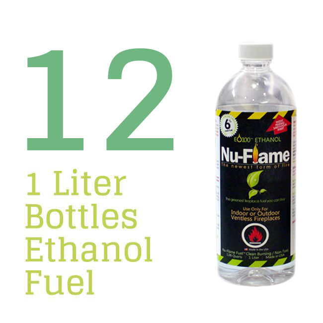  Bio Ethanol Fireplace Fuel 1 Liter - Bioethanol Fuel