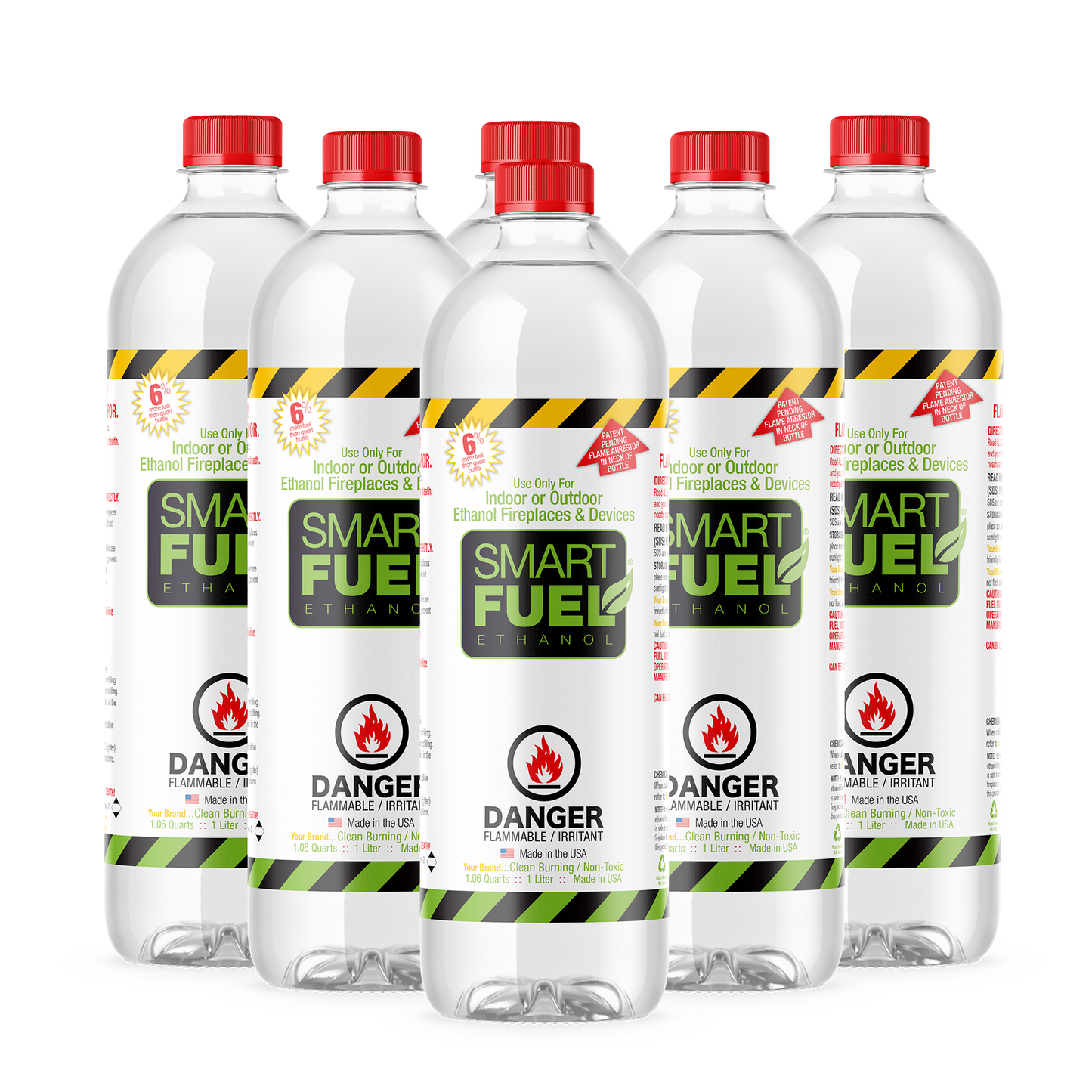 SPIN Bioethanol 1l Bottle, Six-Pack - direct from the brand